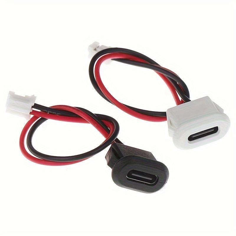 5PCS USB 2.0 Direct Pressure Welded Wire Type Mother Lamp Toy Charging Port Table Lamp Precision Instrument Charging Port