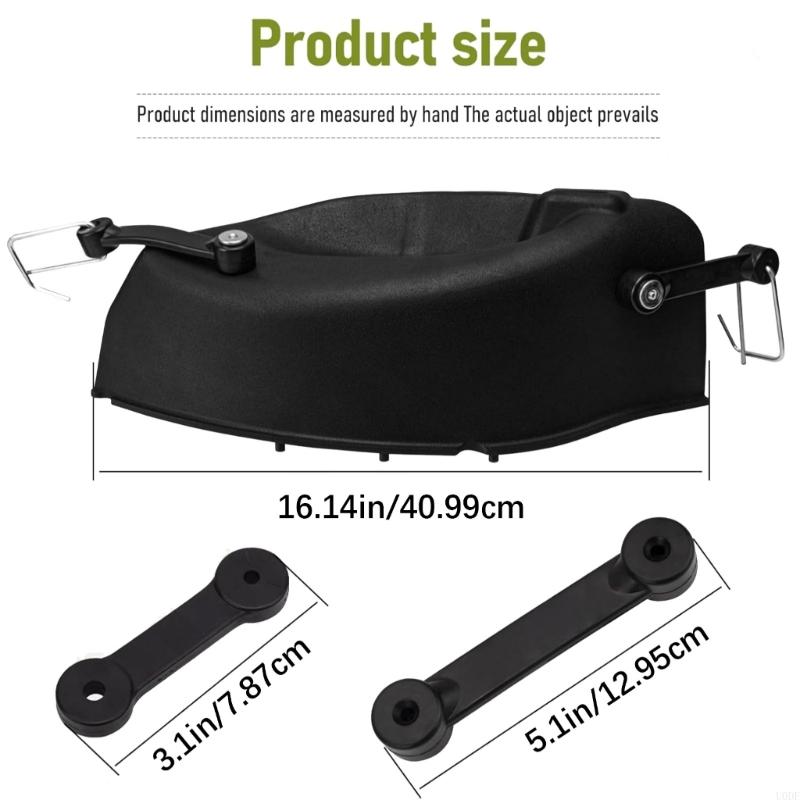 Replacement Mulch Cover for Lawn Tractors Stainless Steel Assembly Replace 954040501 960710005 583207101