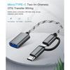 hot! OTG  Adapter  Cable Type-c Android To Usb 2-in-1 OTG Data Cable For Mobile Phone Tablet