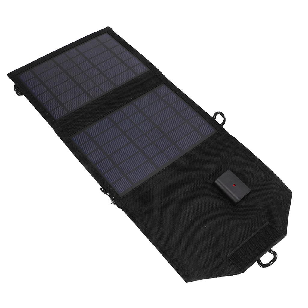 Folding Solar Panel Charger Polycrystalline Silicon 7W 5V USB Port Solar Charger for Outdoor Activities