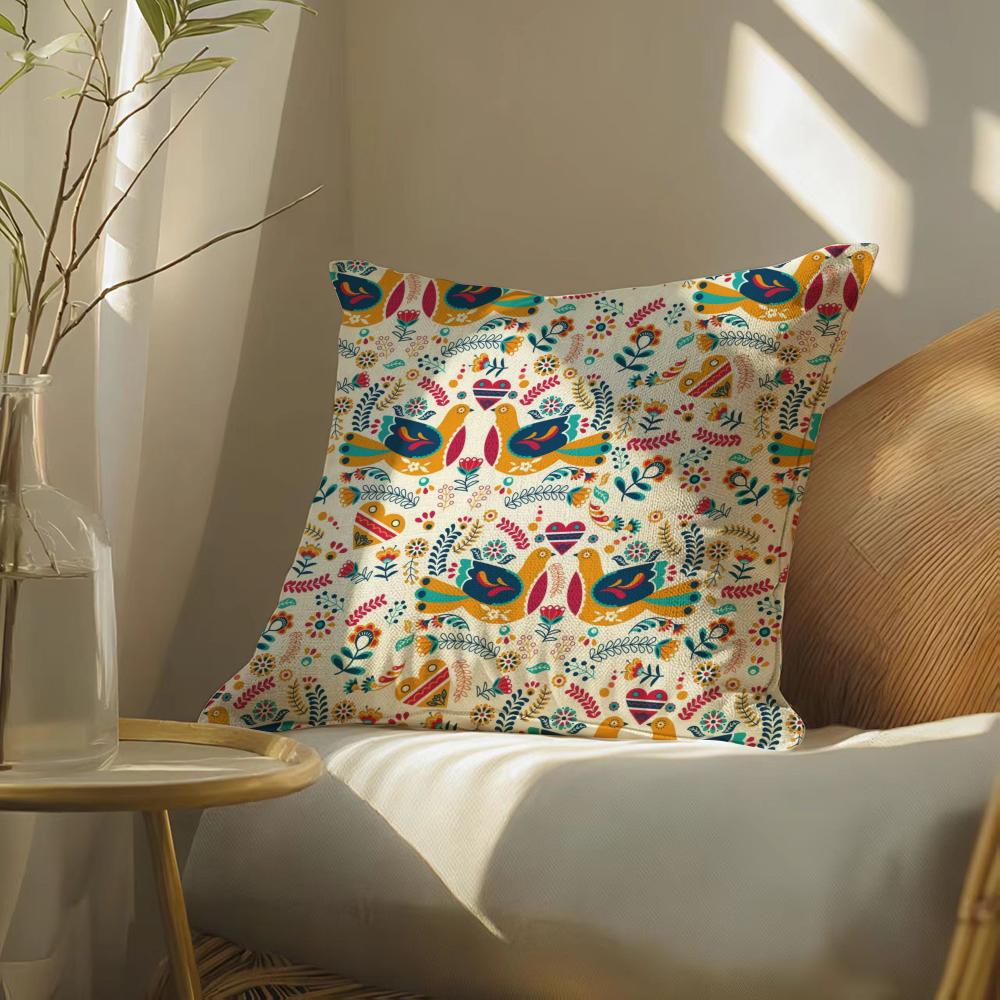 Moroccanstyle Pillow Case Pillowcase, Double-Sided Printed, Sofa Cushion, Bedroom Headboard