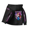 Demon Hunter Trendy Kids' Hoodie - Loose Fit with Graphic Print