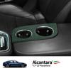 For 17-22 Porsche Panamera Armrest Box Cover Cup Panel Sheath Shell Alcan tara Suede High-End Modification Interiors Accessories