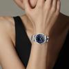 TISSOT PR Quartz Movement 100m Water Resistance Women's Watch 34mm Blue Dial Stainless Steel Case T150.210.11.041.01