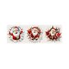 3D Peeking Through Wall Sticker for Christmas Home Decor Wall Decal