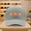 Cute Capybara Trio Baseball Cap Polyester Adjustable Unisex Adult Casual Sporty Hat