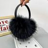 Fashionable Windproof Raccoon-Style Ear Muffs: Warm, Thickened Anti-Frost Ear Covers for Cycling