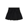 2025 Spring/Summer Women's High-Waist A-line Fluffy Short Skirt with Bow Knot Tie-up