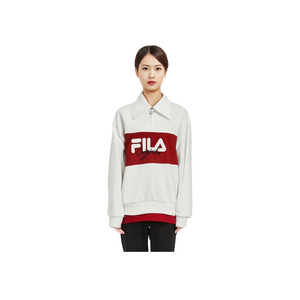 New FILA Knitwear Unisex Cloud White F11W349208FWT