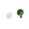 Modern Acrylic Toilet Paper Storage Box And Elegant Peacock Statue Animal Sculpture Collection for