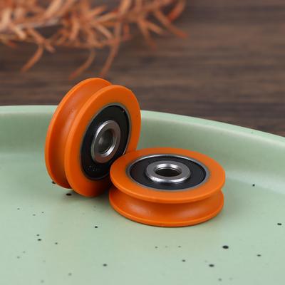 1 Pcs  6*29*8Mm U Shaped Groove Wheel Bearing Pulley Rolling Wheel Concave Guide Wheel For Mechanical Pulley Accessories