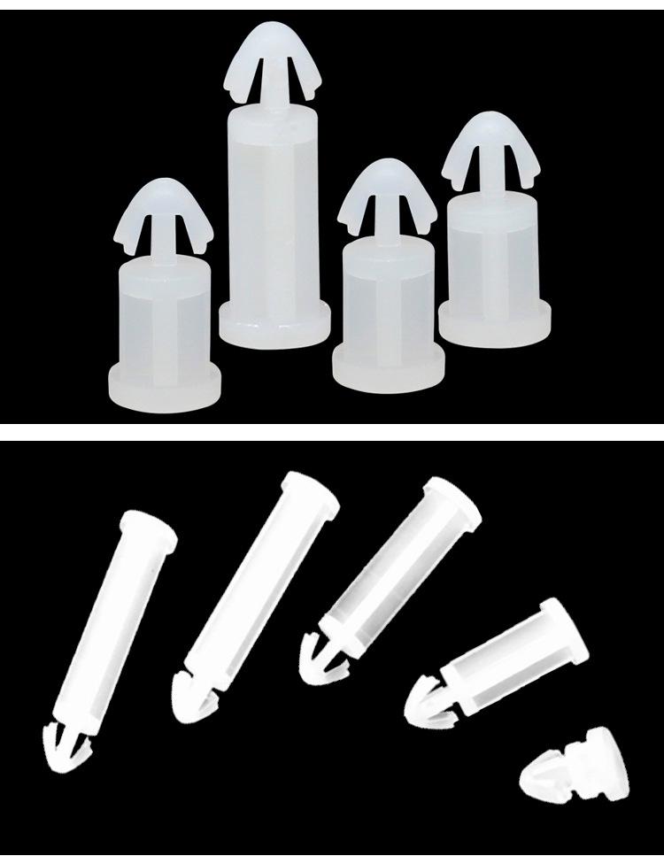 Flat-Bottomed Nylon Isolation Post for PCB Support