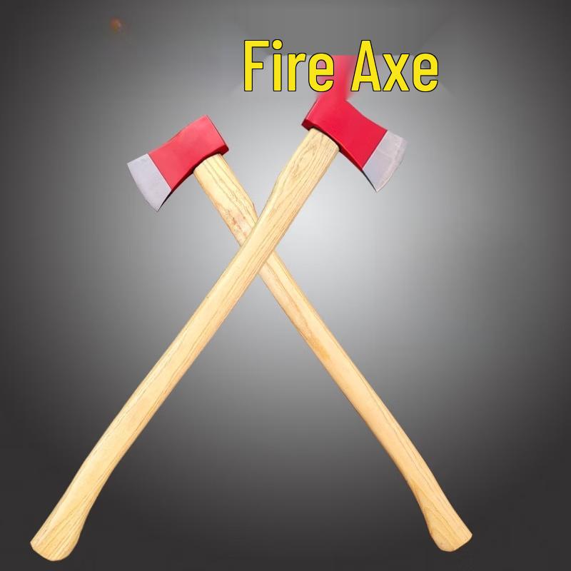 Wooden Handle Fire Axe