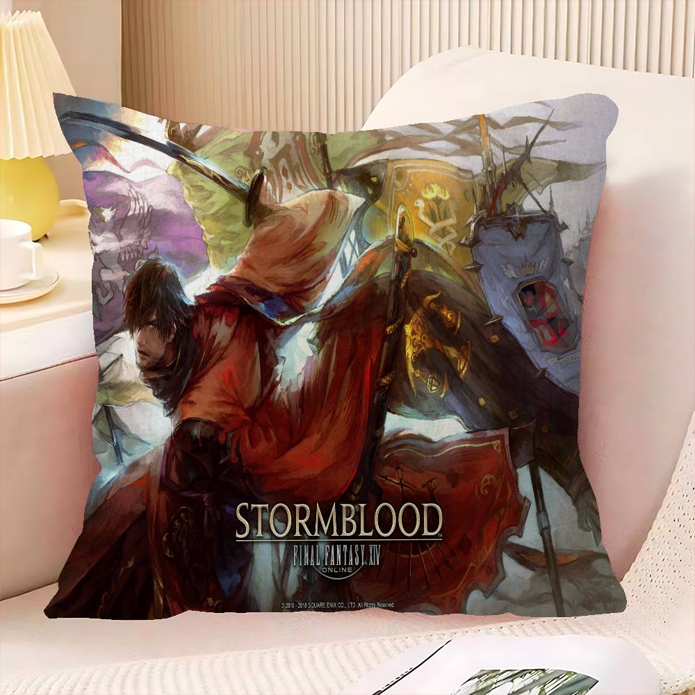 Classic F-Final Game F-Fantasy Pillow Cushion Cover Pillowcase Living Room Sofa Home Decor