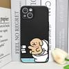 Funny Animal Dog Couple Phone Case for IPhone 11 12 13 14 15 16 Pro Max 7 8Plus X XS MAX SE2 Shockproof Soft Cover Paired Fundas
