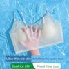 Ultra-Thin Ice Silk, Cool and Quick-Drying Underwear for Women, Summer Thin Style, Large Breasts Appear Smaller, Push-Up, Beautiful Back, Tube Top