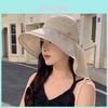 Outdoor Sun Protection Hat With Wide Brim For Women Summer Uv Blocking Stylish Fashion