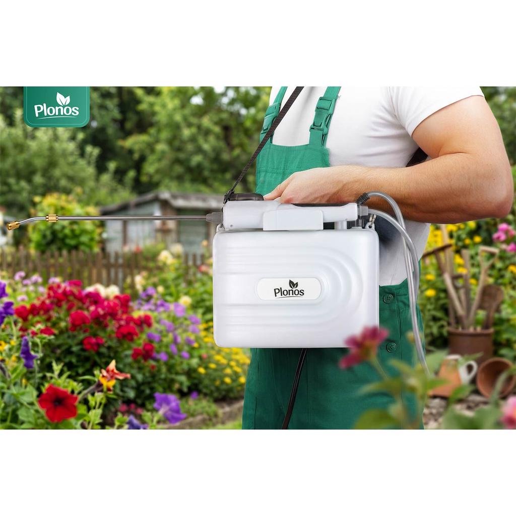 Battery-Powered Pressure Sprayer 5L With Adjustable Nozzle Plonos Pl-608