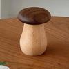 Wooden Mushroom Toothpick Holder Toothpick Dispenser Office Restaurant Desktop Box Home Farmhouse Rustic Toothpick Organizer Container