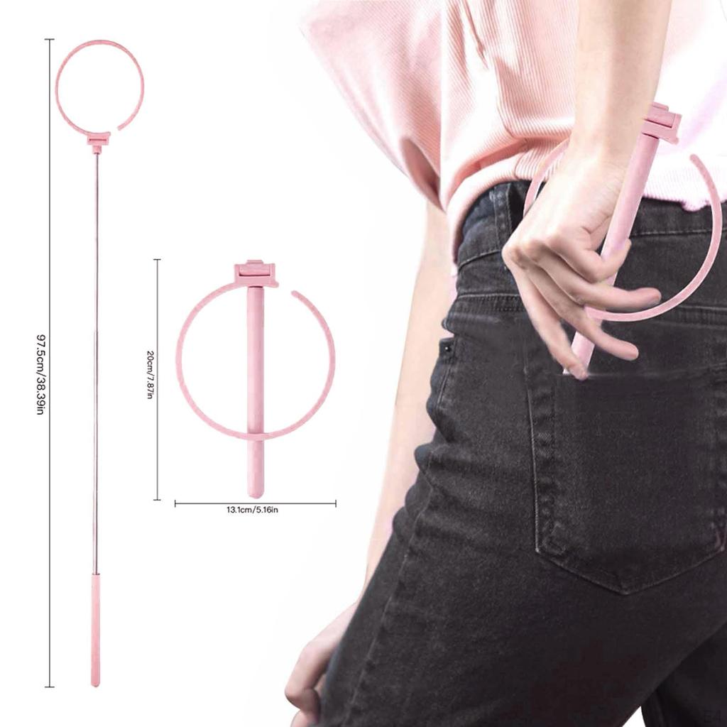 Holder, Sturdy Bag Holder for Large, Medium And Small Dogs, with Long Handle, Portable Container