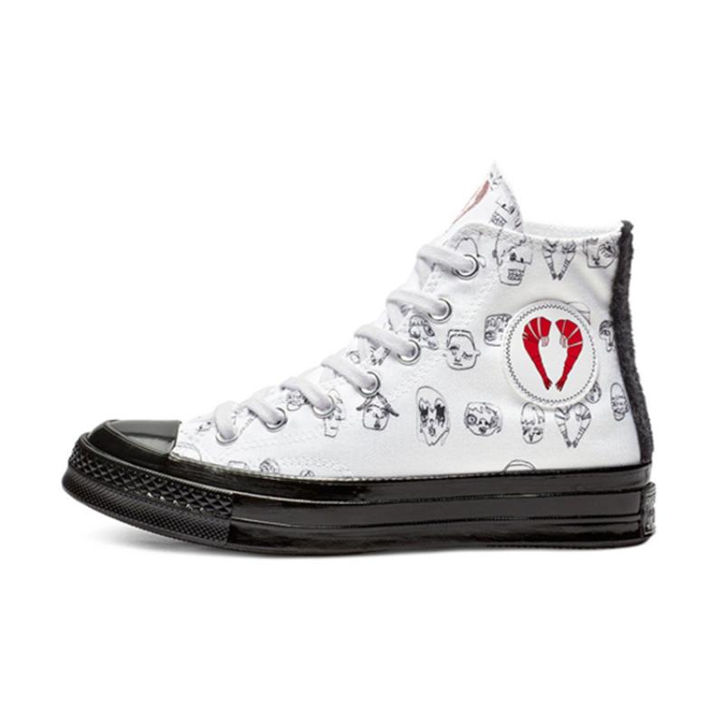 

Converse 1970s High Round Toe Lace-up High Top Canvas Women s Black & White 39