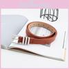 Fashionable Vintage Womens Leather Belt With Alloy Pin Buckle For Jeans