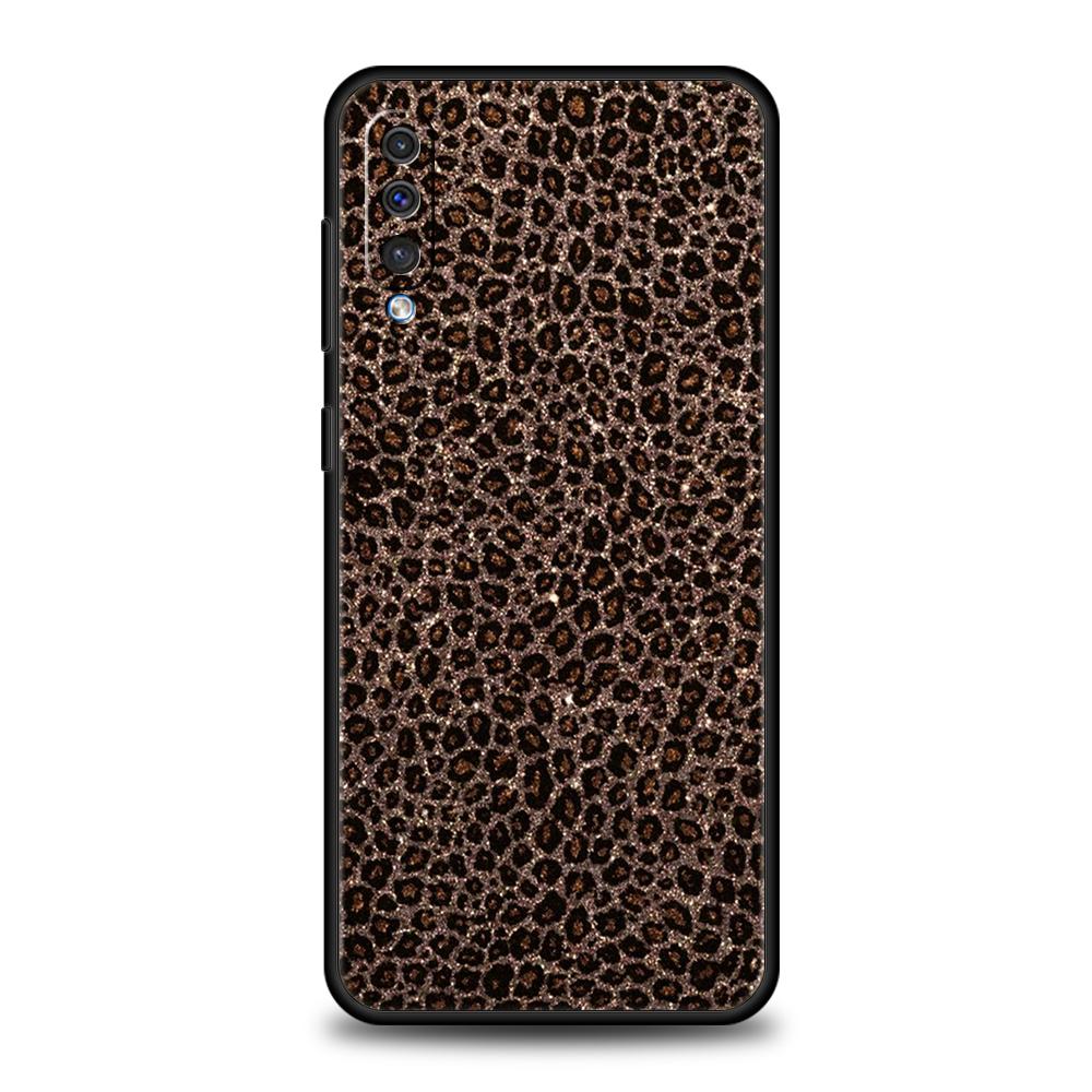 Fashion Tiger Leopard Print Case For Samsung A56 A36 A26 A24 A16 A14 A12 A32 A50 A70 A22 A40 A34 A54 A42 A52 A04s A06 5G Cover