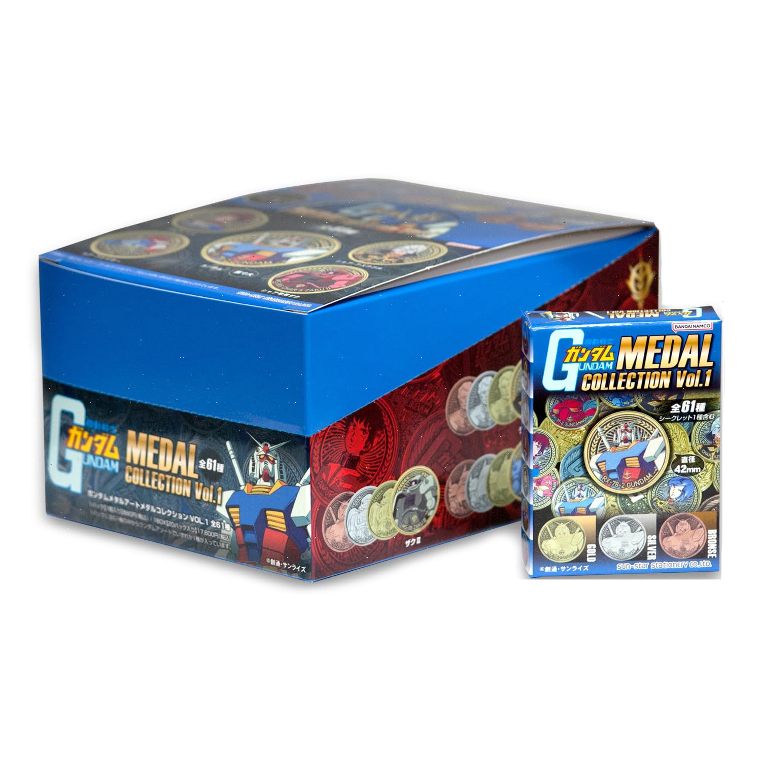 

Коллекция медалей Mobile Suit Gundam, 1-е издание, 20 предметов, КОРОБКА