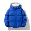 Winter Warm Hooded Jacket for Men Casual Windproof Coat Padded Thicken Parka Jackets Men's Quilted Full Zip Windbreaker Insulated Jackets with Hood