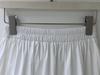 Spring 2026 Korean Style White Moonlight Cotton Midi Skirt