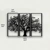 Metal Wall Art 3 Piece Tree of Life Bohemian Decor Home Gift