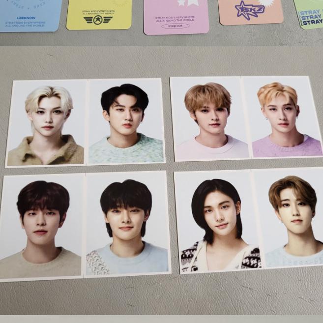 Stray Kids Tin Case Photo Card Package Set K-pop Fan Goods