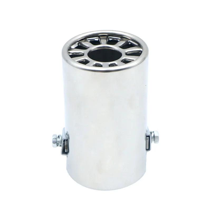 

{Winter4} Universal Car Exhaust Muffler Tip Stainless Steel Exhaust Muffler Tip Pipes Auto Tail Rear Tip Decoration Accessories