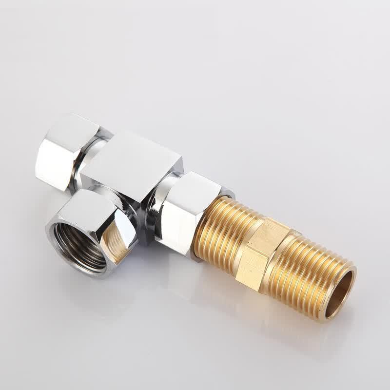 Copper Double External Thread Pipe Connector