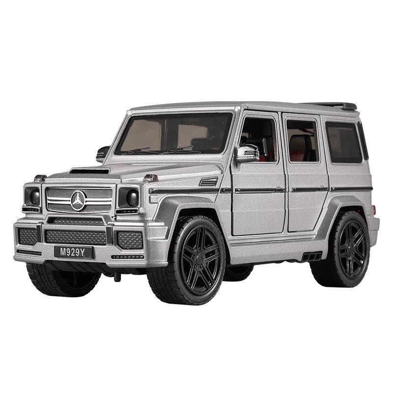 Large 1:24 Mercedes-Benz G65 Alloy Car Model with Sound and Light, Pull-Back, for Boys - Hot Sale In Taiwan Province.