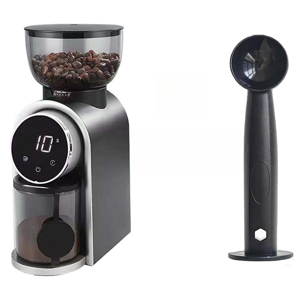 Elektryczny młynek do kawy, mały ekspres do espresso Domowy młynek do kawy ziarnistej Automatyczny młynek
