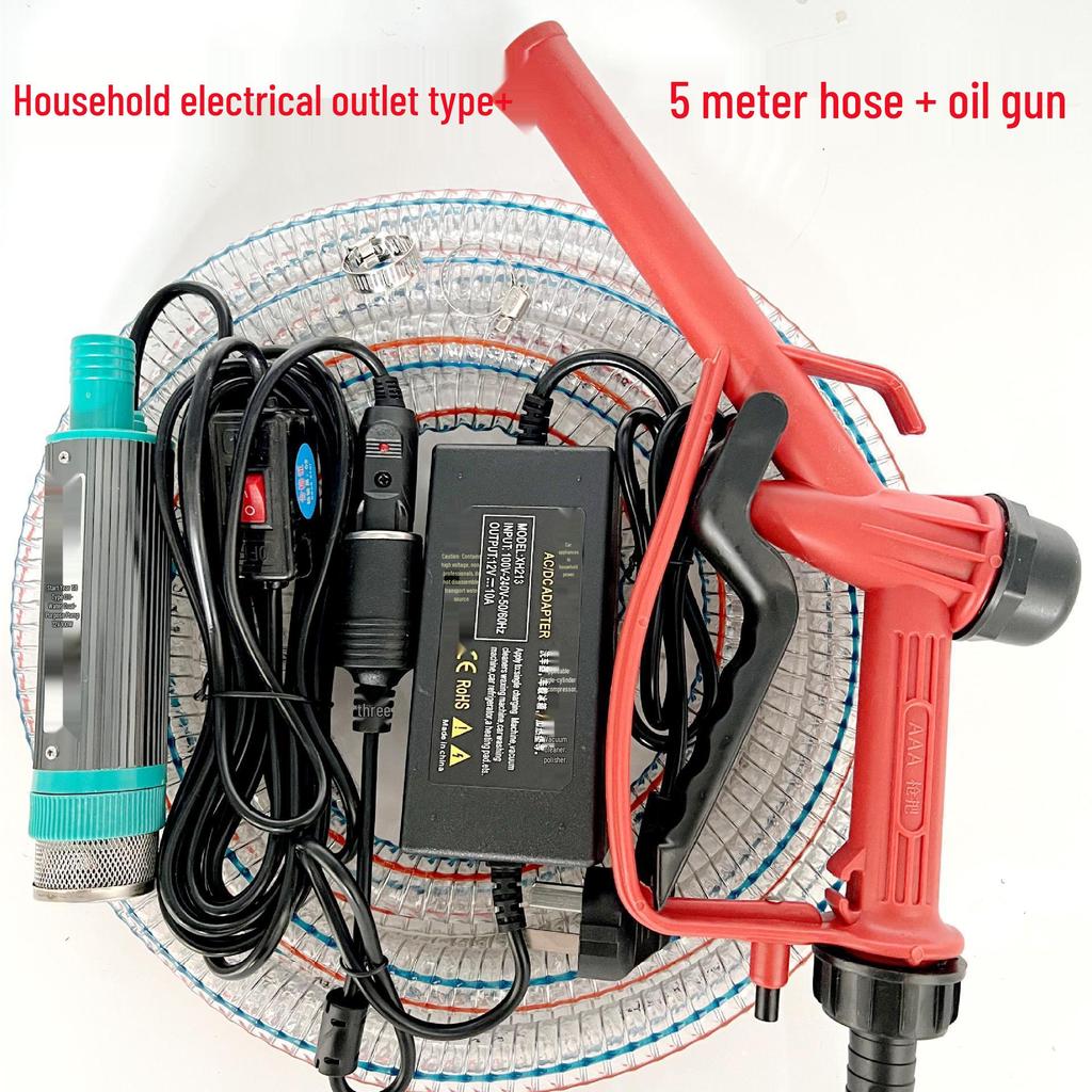 Mini Bomba de Agua Sumergible Autocebante para el Hogar y Cortador para Taladro