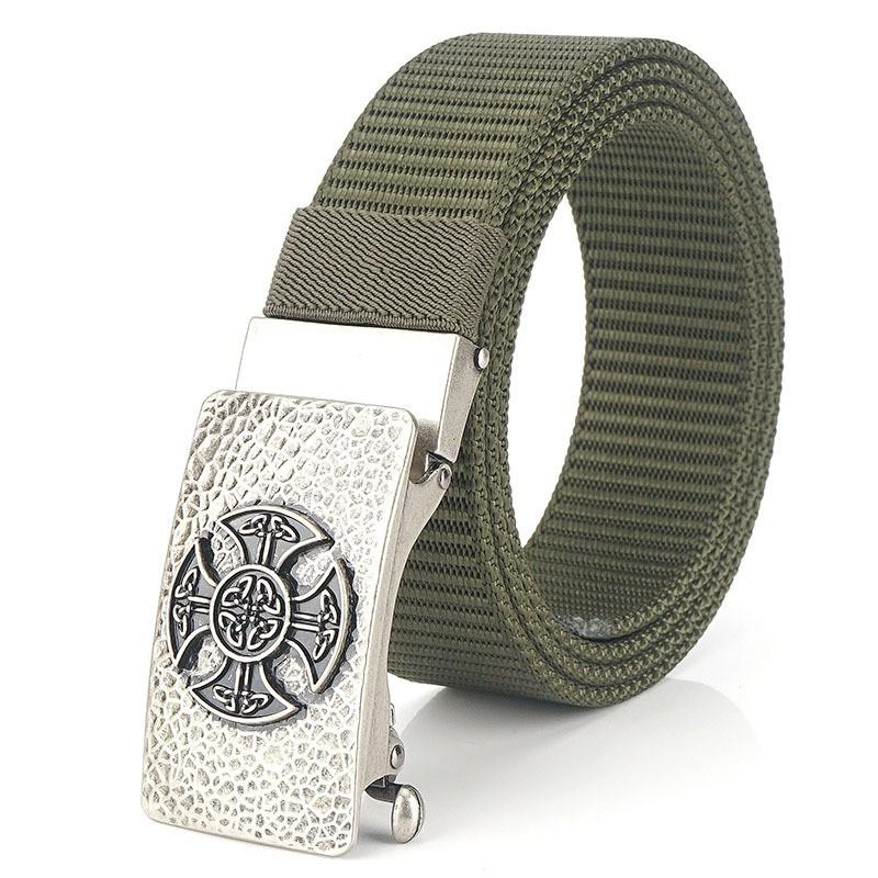

Popular Korean Style Neutral/unisex Canvas Belt Fashion Casual Nylon Youth 120cm