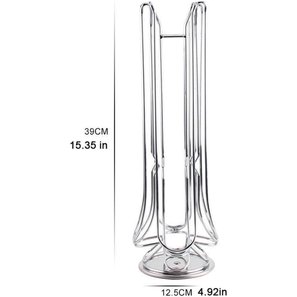 

1 шт. держатель для эспрессо и кофейных капсул и карусельный органайзер для хранения капсул, вращающийся на 360 градусов
