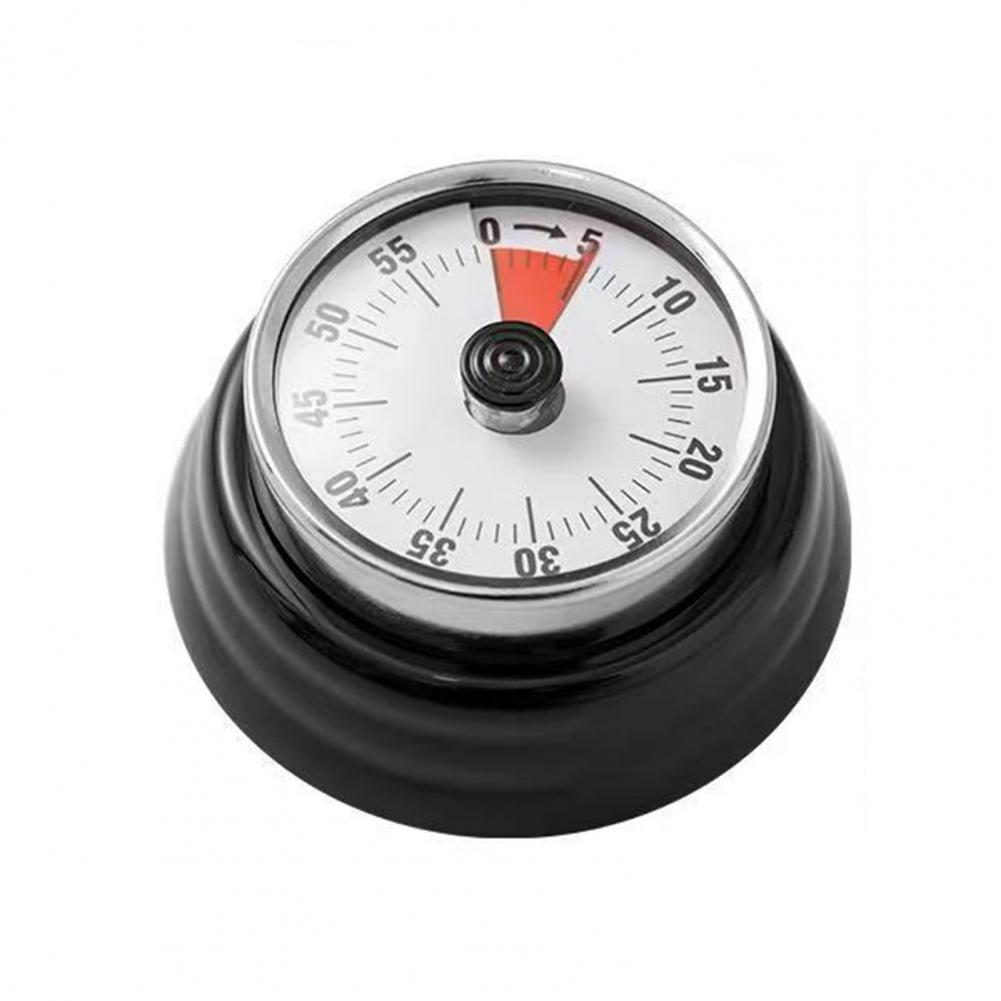 Magnetic Base Kitchen Timer 60-minute Mechanical Timer with Magnetic Base for Kitchen Visual Countdown for Time for Children