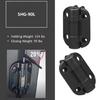 2Pcs Adjustable Tension Spring Hinges Compacts Size Heavy Duty Damping Hinge Gate Hardware For Furniture Cabinet