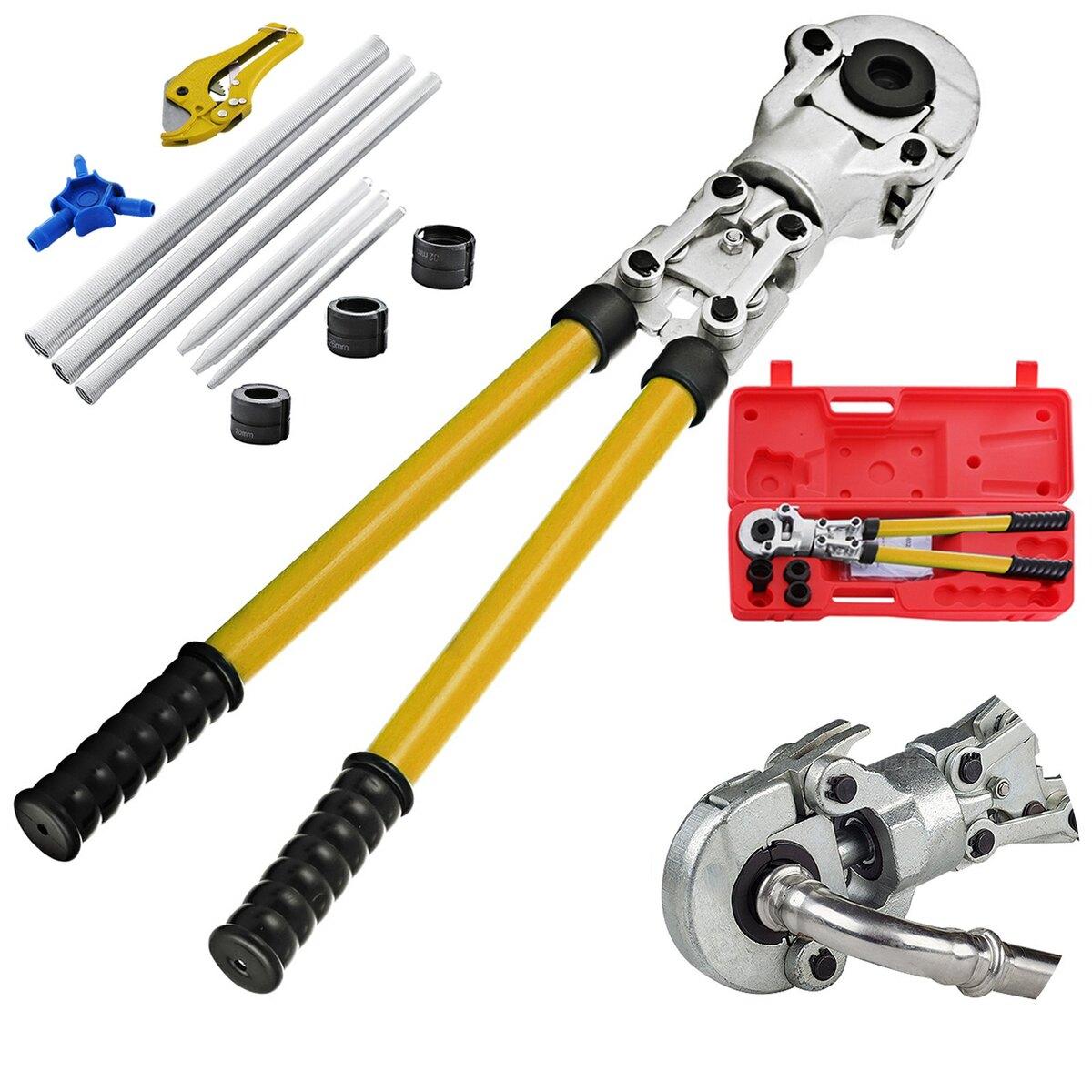 Pipe Crimping Pliers Hand Pressing Kit