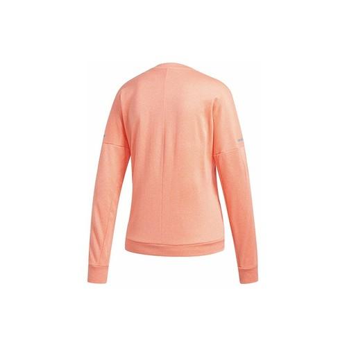 Adidas Women's Running Pullover Hoodie Coral Pink