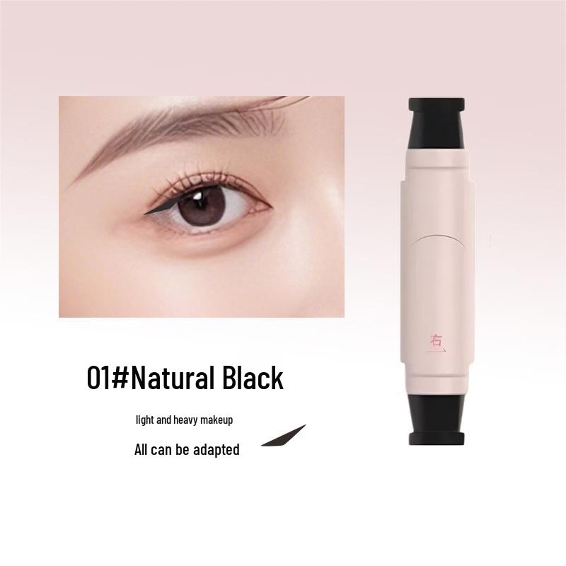 

Хан Джи Лиан Штамп для подводки для глаз «Одна секунда»: Водостойкая, Потостойкая, Жидкая подводка «Всё в одном».