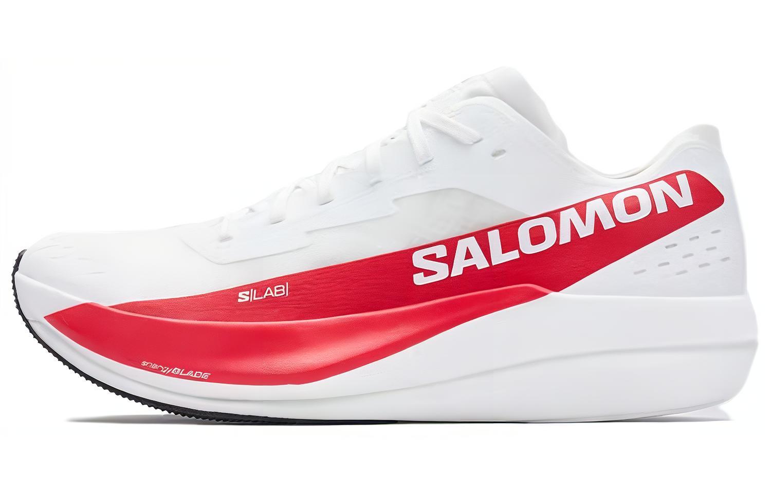 Salomon S/Lab Phantasm 2 White High Risk Red 42