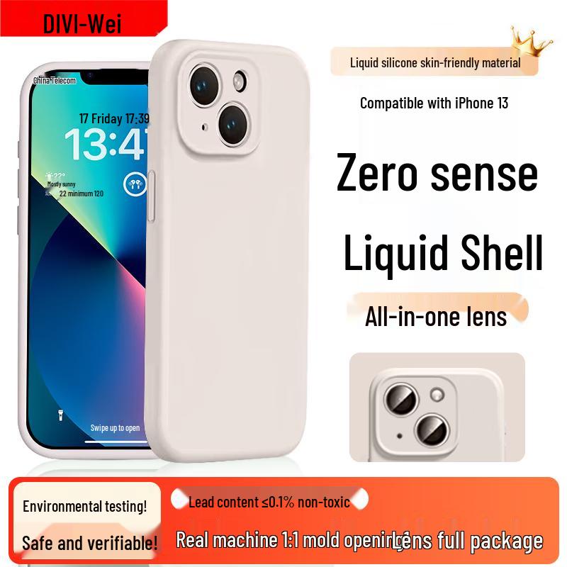 First Guard Zero-Feel Flüssigsilikon iPhone-Hülle