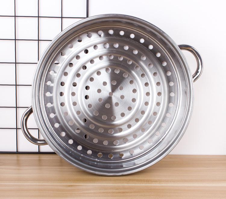 28CM Stainless Steel Multifunctional Steamer & Hot Pot with Double-Layer, Three-Layer & Single-Layer Soup Pot Options