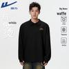 Warrior Men's Loose-Fit Long-Sleeve Polo T-Shirt