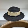 202603-yuanxi ins chic summer handmade hollow out raffia grass leisure holiday men women fedoras  cap women panama jazz hat