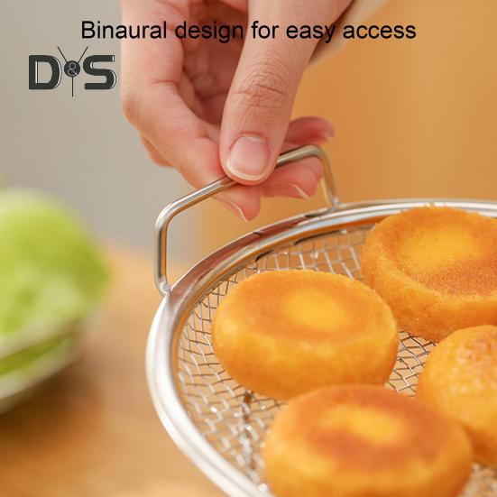 Stainless Steel Food Grade Strainer Rapid Cooling Extended Handle Design Filter Household Supplies